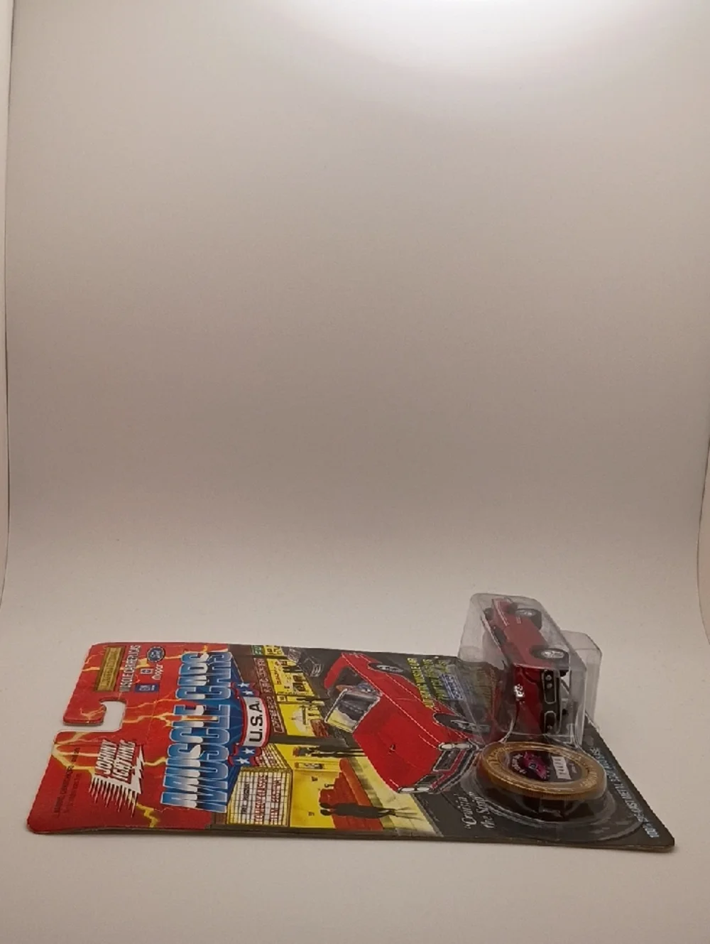 1995 Johnny Lightning MUSCLE CARS USA Series 4 1970 Dodge Super Bee Red!